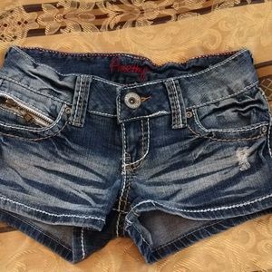 Amethyst Jeans Shorts